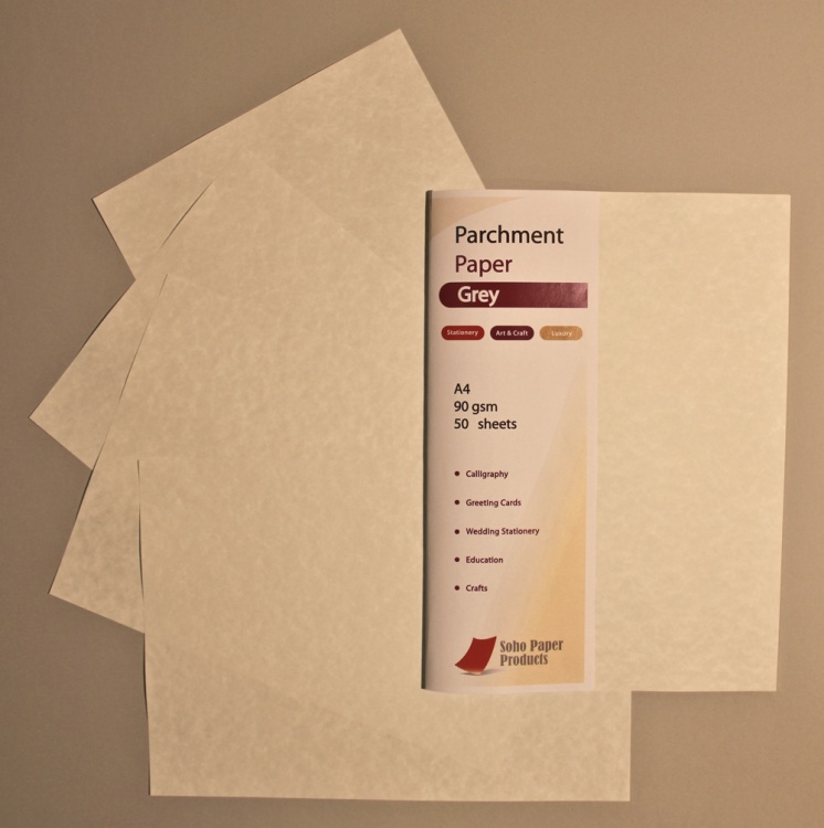 Parchment Paper Grey A4 90gsm Uk