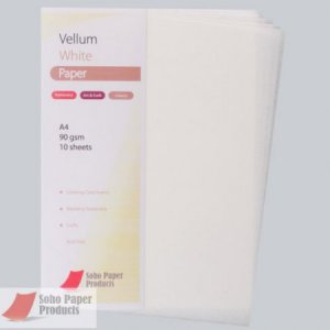 Vellum Paper White A4  90gsm