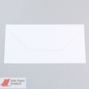 White Greeting Card Envelopes DL