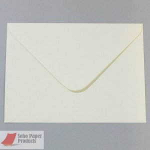 Hammer Embossed Cream C6 - 114 x 162mm Envelopes 100gsm