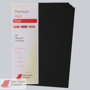 Premium Black Card 290gsm