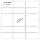 Laser / Inkjet Labels - 18 Labels per Sheet