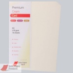 Premium Cream Card  A4  270gsm