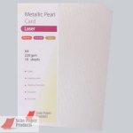 Metallic Pearl Embossed Card Laser A4 220gsm