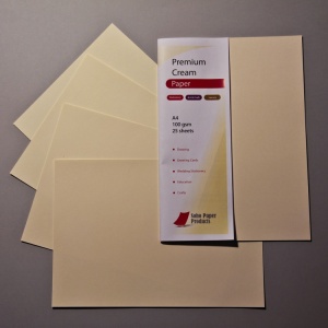 Premium Cream Paper 100gsm