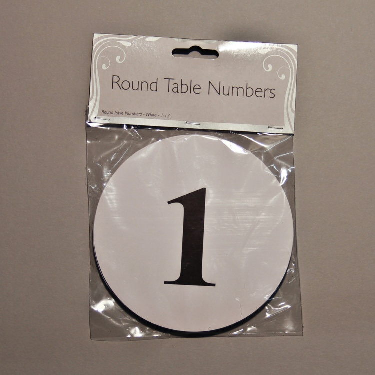 Table Numbers Soho Paper