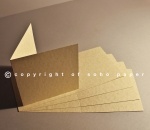 Cream Parchment Creased Cards 240gsm