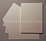 Wedding Card Inserts - Tintoretto Feltmark White 95gsm Paper
